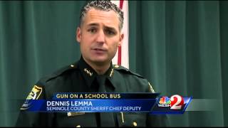 Deputies 8yearold brought gun on bus to show friends [upl. by Xet]