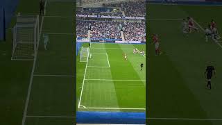 Forest penalty vs Brighton 01 goal premierleague football brightonfc nottinghamforest penalty [upl. by Konstance301]