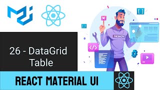 Table Data Grid In React Material UI [upl. by Merry]