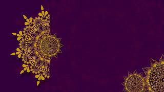 Ethnic Colorful Mandala Background Loops  Free Video Background Loops  MANTRA Video background 21 [upl. by Alehtse183]