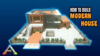 Ark Mobile How To Build Modern House  Ark Mobile Modern House  Ark Mobile BaseHouse Build [upl. by Tavi666]