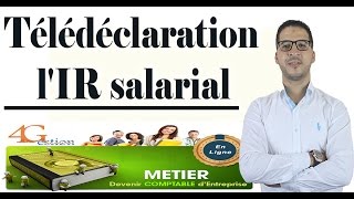 Télédéclaration lIR salarial en ligne [upl. by Ennovoj322]