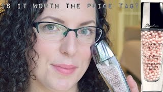 Is it worth it  Guerlain Meteorites BasePrimer Review  OilyBlemish Prone Skin  WavyKate [upl. by Eelyrag]