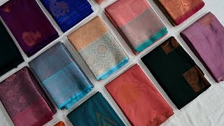 Kanchipuram Blended Soft Silk Saree  Lakshaya Silk [upl. by Eward]