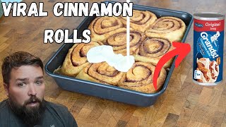 Make copycat Cinnabons out of your Pillsbury Cinnamon Rolls EASY [upl. by Notsnhoj]