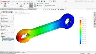 SolidWorks Simulation tutorial for Beginners [upl. by Nivad]