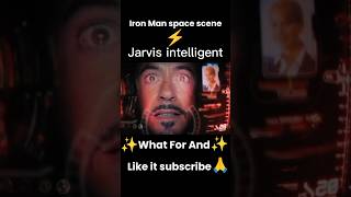 Iron Man space scene Nice video viralshort marvel tonistark ironman [upl. by Swetiana]