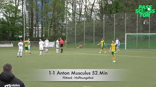 SpVg Flittard vs TV Hoffnungsthal Pass Schuss Tor [upl. by Morra]