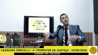 ENTREVISTA  4º PROMOTOR DE JUSTIÇA DE ARARAS SP  DR CASSIANO ZANCOLLI [upl. by Giaimo]