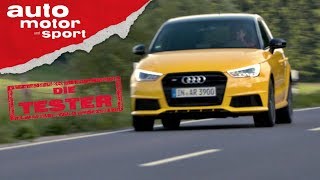 Audi S1 Gelber Giftzwerg mit Allrad  Die Tester  auto motor und sport [upl. by Drolet]