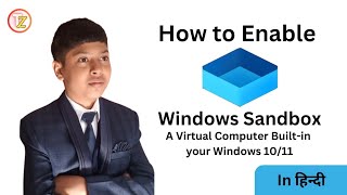 How To Enable Windows Sandbox  A Free Virtual Computer  TechnoZone [upl. by Aehsal]