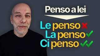 Luso dei pronomi con il verbo PENSARE [upl. by Nitnert306]