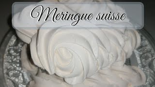 Recette de la meringue suisse super facile  SWEET WASSAI [upl. by Buyers]