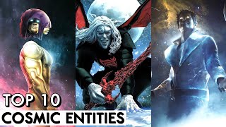 Top 10 Most Powerful Cosmic Entities In Marvel Universe  Explained In Hindi  BNN Review [upl. by Oremor]