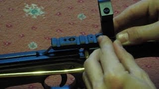 How to mount a scope on a Pistol crossbow [upl. by Trub820]