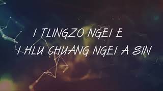 Rebecca Lallawmsangi  I tlingzo ngei e  Lyrics Video [upl. by Javler]