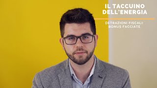 Detrazioni fiscali Bonus Facciate [upl. by Gwynne]