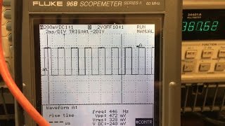 Fluke 96B Series II ScopeMeter testing [upl. by Mou]