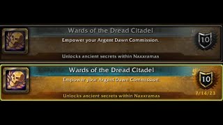 How to Unlock Old Naxxramas Wards of the Dread Citadel Achievement [upl. by Gherardo]