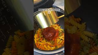 Marinara pasta for lunch pastarecipe ricecooker easylunchforkids motherchef [upl. by Drus805]