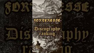 Forteresse Discography Ranking forteresse metalnoirquebecois blackmetal canadianmetal canada [upl. by Glorianna]