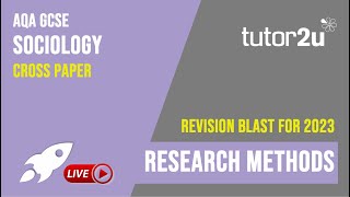 Quick Revise  Research Methods  GCSE Sociology Revision Blast [upl. by Ecinehs]