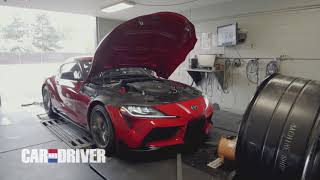 Dyno Test How Much Power Does the 2020 Toyota Supra REALLY Make [upl. by Edrei]