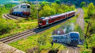 Trains in Cluj County Aghireș h  Stana Hm  Jebuc h 01 05 2015 [upl. by Mandle]