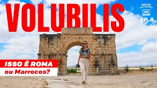 RUÍNAS ROMANAS DE 2000 ANOS no Marrocos 🇲🇦🏛️ Volubilis  Vlog 4K  EP 8 [upl. by Ardnuasac]