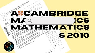 A level Pure Mathematics P1 May June 2010 Paper 11 970911 [upl. by Ibrik]