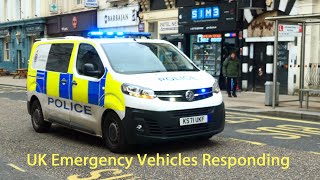 Emergency Vehicles Responding in UK [upl. by Vod]