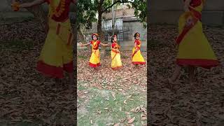 bosonto ase geche 🍁 female version bengalisong dancevideo short [upl. by Sheffy]