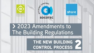 The New Building Control Process  Changes to Building Regulations 2023  Part 2 [upl. by Kernan696]