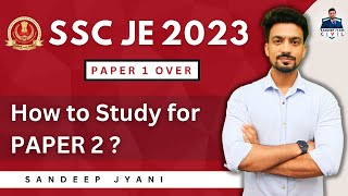 How to Study for SSC JE 2023 PAPER 2  Civil Engineering  SSC JE  SANDEEP JYANI [upl. by Chloris822]