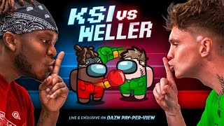 SIDEMEN AMONG US KSI VS WELLER EDITION [upl. by Layol549]