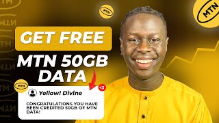 How To Get MTN FREE 50GB NOWLatest Update  How to Get Free 50GB Data On My MTN AppMTN New Trick [upl. by Bashuk125]