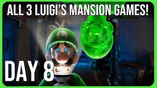 Every Luigis Mansion Marathon 100  Day 8 [upl. by Derrej]