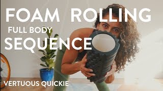 HOW TO FOAM ROLL  FULL SEQUENCE  Shona Vertue [upl. by Eyar163]