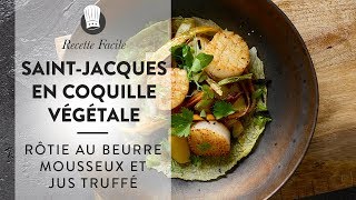 Recette de Fêtes  la recette étoilée de Coquilles SaintJacques du Chef Xavier Isabal [upl. by Dyolf]