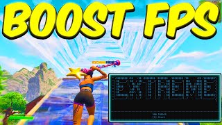 FORTNITE OPTIMIZATION  How i Get 1500 FPS in Fortnite  Best Optimization Guide [upl. by Dottie]