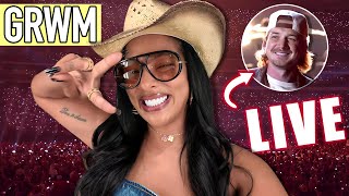 GRWM Morgan Wallen Concert  Kamiah AdamsBeal [upl. by Leanatan]