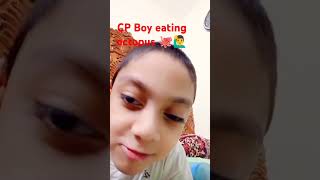 Cerebral palsy CP boy Ruhani eating octopus bangladesh funny octopus eating bismillah [upl. by Nela277]