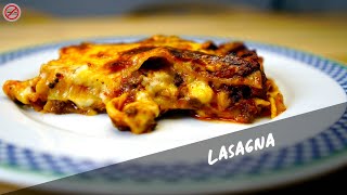 Lasagna  simple classic comfort food from leftovers [upl. by Ettedanreb]