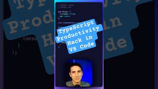 VScode  TypeScript HACK Autocomplete typescript typescripttutorial coding programming [upl. by Sudderth]