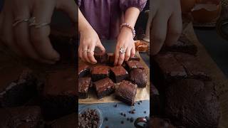 Chocolate Brownies food recipe shortvideo [upl. by Aytac]