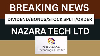 Nazara tech Breaking News  Nazara tech Latest News  nazara tech Share Target  The Smart Investor [upl. by Nya104]