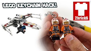 2bricks  Converting Luke Keychain into UCS Exclusive Figure [upl. by Arezzini]