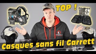 Test des casques sans fil Garrett ZLYNK et MS3 pour détecteur de métaux [upl. by Roseanna]