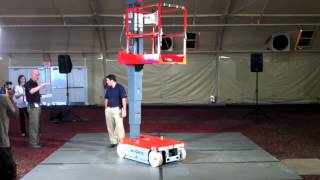 Product Review Skyjack SJ12 Elevated Work Platform [upl. by Mook]