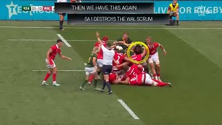 Rugby Doesnt Make Sense Anymore Controversial Calls in Springboks vs Wales 2024 [upl. by Nonahs]